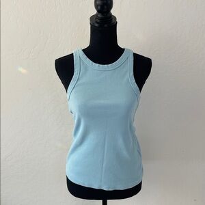 MOTHER Light Blue Tank Top